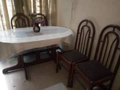 dining table with 4 chairs