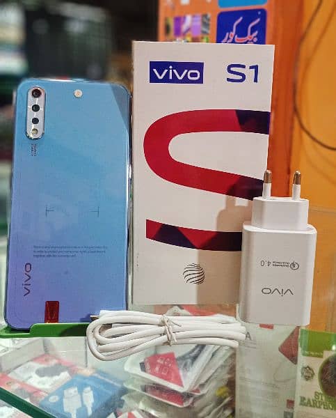 vivo s1 (8Gb/256Gb) Ram full new with box and charger 0