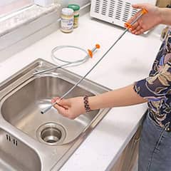 Metal flexible wire brush hand sink