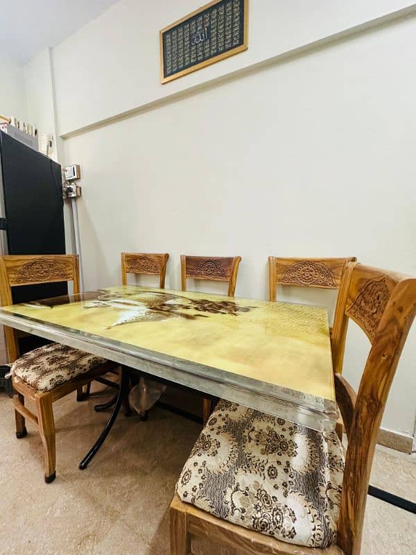 6 seater dining table 7