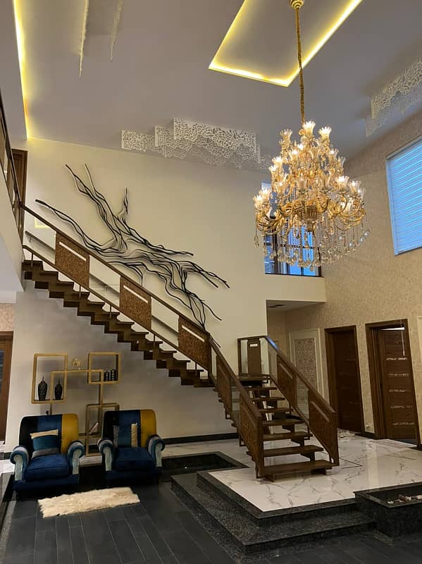 2 Kanal Slightly Used New Luxury Modern Design Full Basement Fully Furnished Bungalow For Sale At Prime Location Of Dha Lahore 1