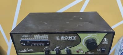 Sony amplifier