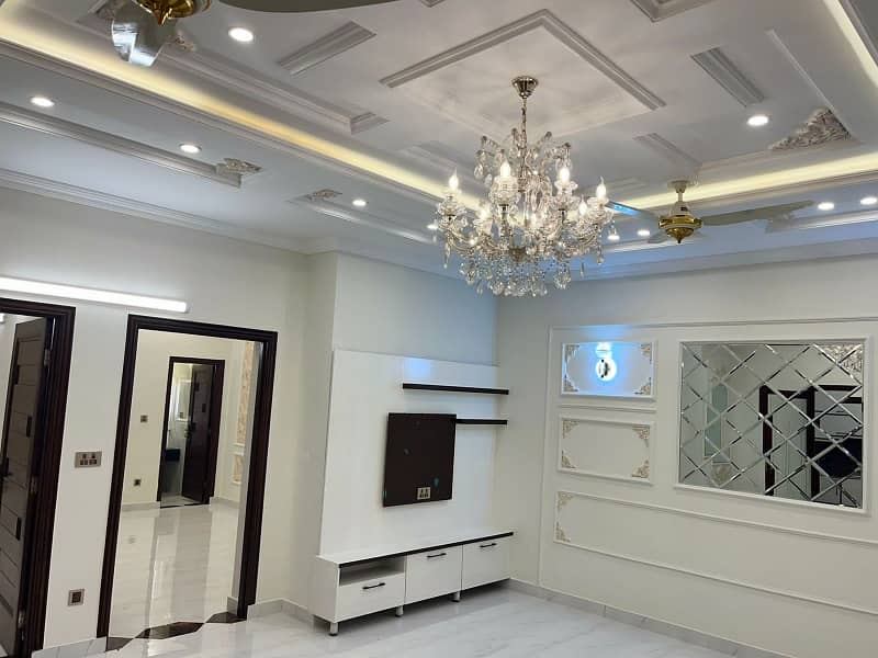 10 Marla Brand New Luxury Latest Accommodation Spanish Style Luxury House First Entry Owner Built Available For Sale In PIA Housing Society Near Johar Town Lahore 4