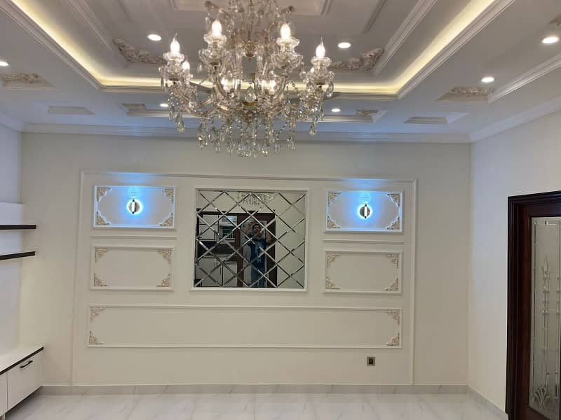 10 Marla Brand New Luxury Latest Accommodation Spanish Style Luxury House First Entry Owner Built Available For Sale In PIA Housing Society Near Johar Town Lahore 7