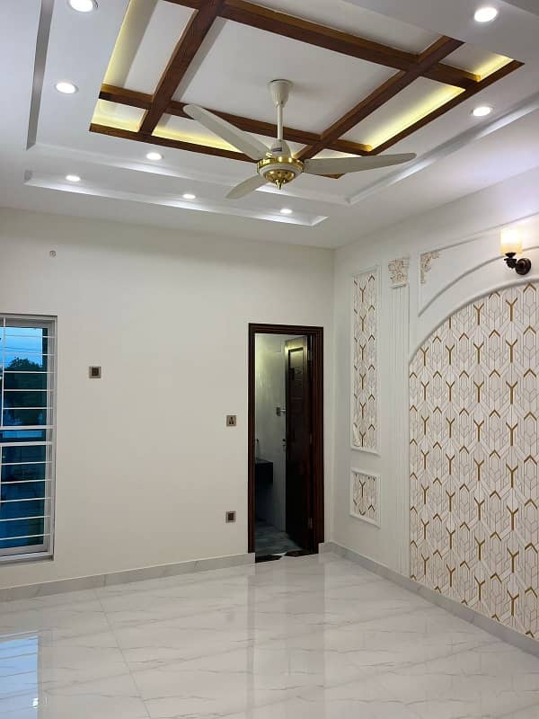 10 Marla Brand New Luxury Latest Accommodation Spanish Style Luxury House First Entry Owner Built Available For Sale In PIA Housing Society Near Johar Town Lahore 38