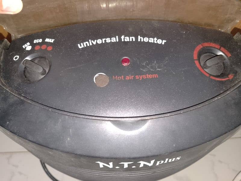 N. T. N plus fan heater in a very new condition in reasonable price 2