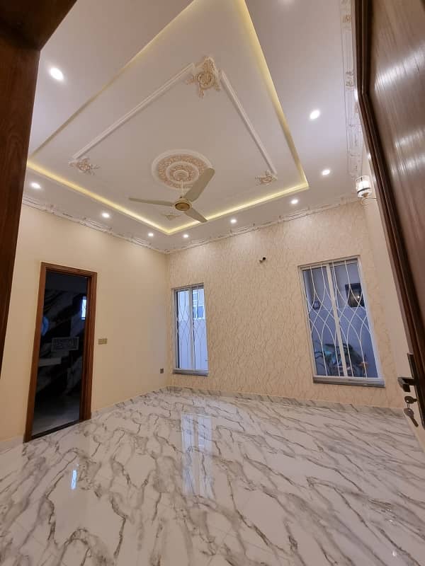 10 Marla Brand New Facing Park Latest Luxury Spanish Stylish Double Storey House Available For Sale In Valencia Town Lahore 45