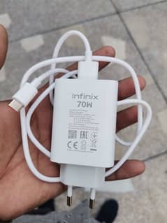 100% original charger infinix note 40 pro 70w max