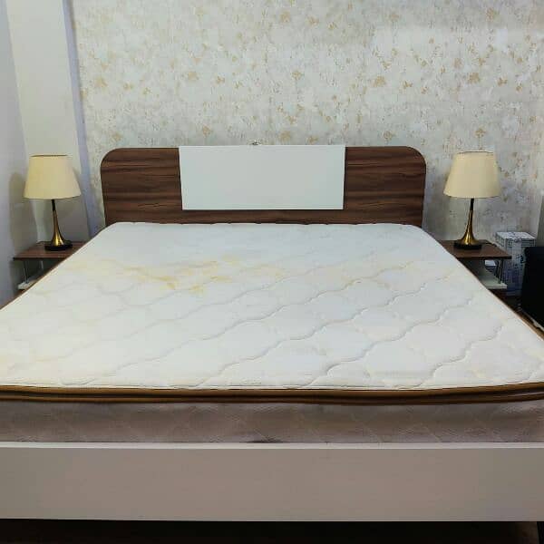 Molty Foam Double Padding Spring Mattress 1