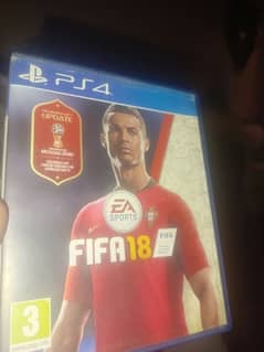 ps4 CD FIFA 18