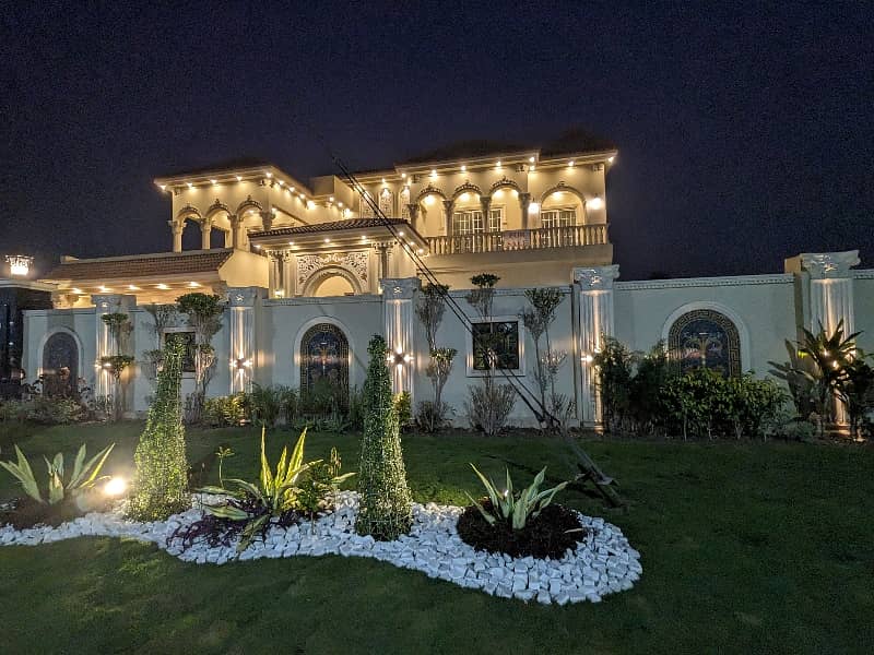 2 Kanal Brand New Spanish Stylish Luxery House Available For Sale In Valancia Town Lahore By Fast Property Services Real Estate And Builders With Original Pics 3