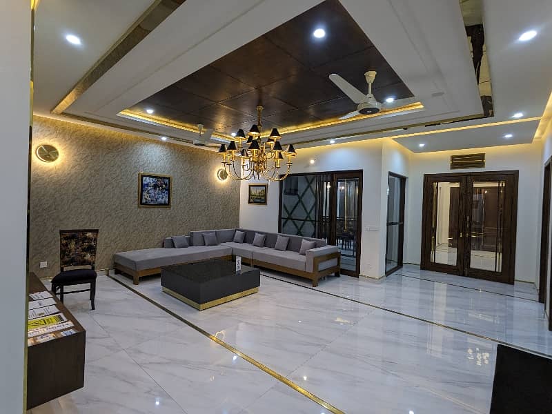 1 Kanal Brand New Double Storey Furnished Luxury Latest Modern Stylish House Available For Sale In Pcsir Phase 2 Near Joher Town Phase 2 Lahore By Fast Property Services With Original Pictures. 29