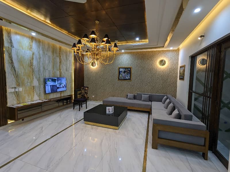 1 Kanal Brand New Double Storey Furnished Luxury Latest Modern Stylish House Available For Sale In Pcsir Phase 2 Near Joher Town Phase 2 Lahore By Fast Property Services With Original Pictures. 38