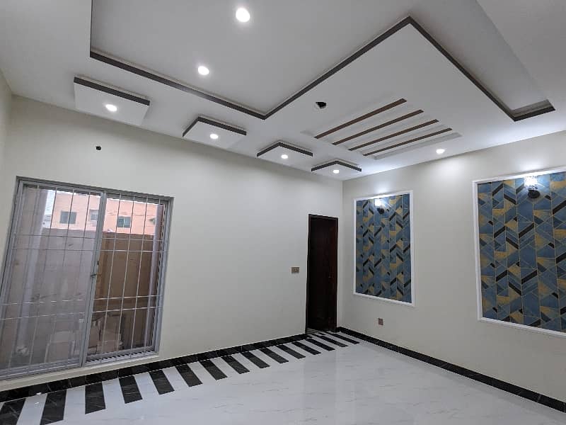 Brand New 10 Marla Beautiful House Standard Size House Latest Stylish Spanish Style Design Available For Sale In Opf Housing Society Lahore With Original Pics 7