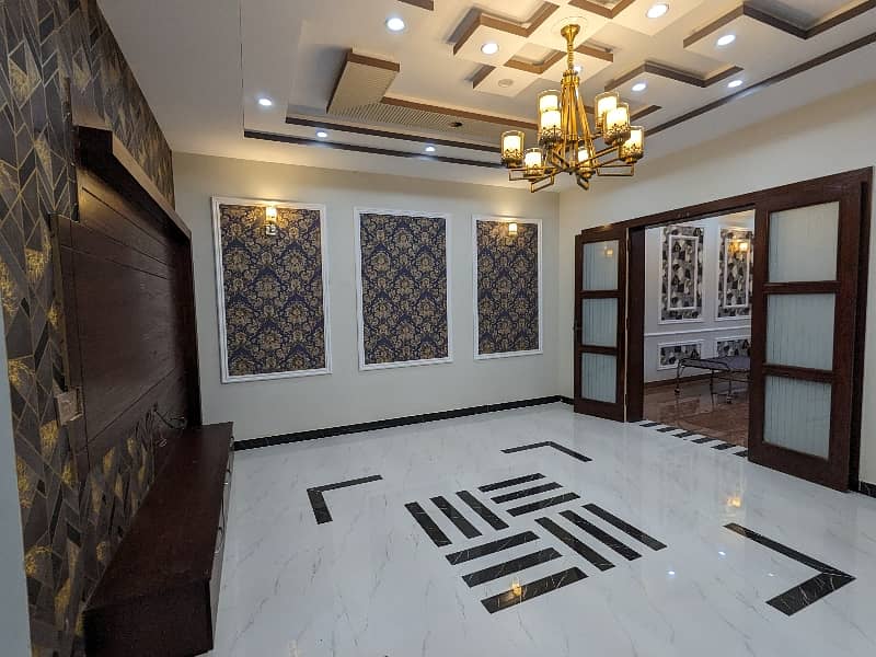 Brand New 10 Marla Beautiful House Standard Size House Latest Stylish Spanish Style Design Available For Sale In Opf Housing Society Lahore With Original Pics 8