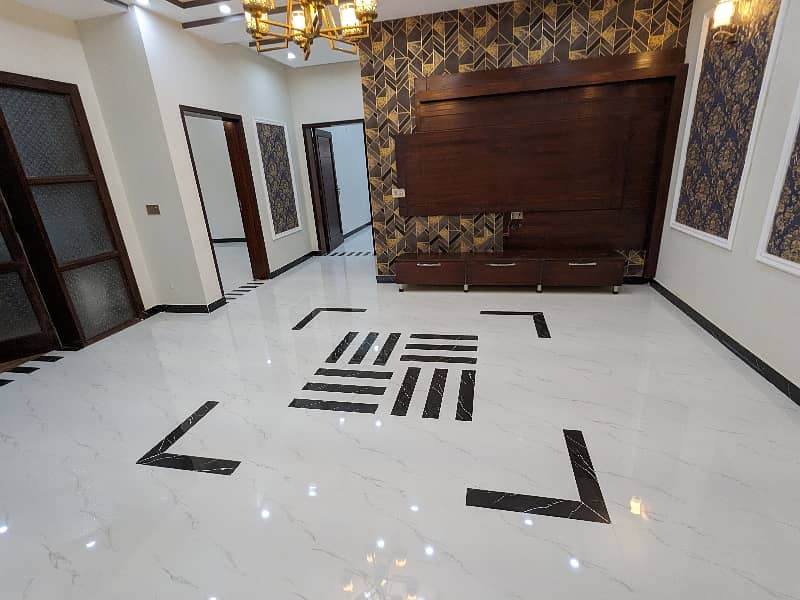 Brand New 10 Marla Beautiful House Standard Size House Latest Stylish Spanish Style Design Available For Sale In Opf Housing Society Lahore With Original Pics 10