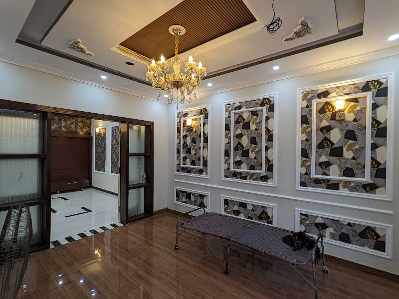 Brand New 10 Marla Beautiful House Standard Size House Latest Stylish Spanish Style Design Available For Sale In Opf Housing Society Lahore With Original Pics 11