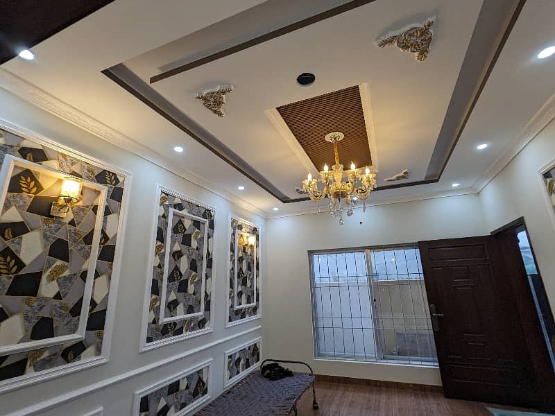 Brand New 10 Marla Beautiful House Standard Size House Latest Stylish Spanish Style Design Available For Sale In Opf Housing Society Lahore With Original Pics 15