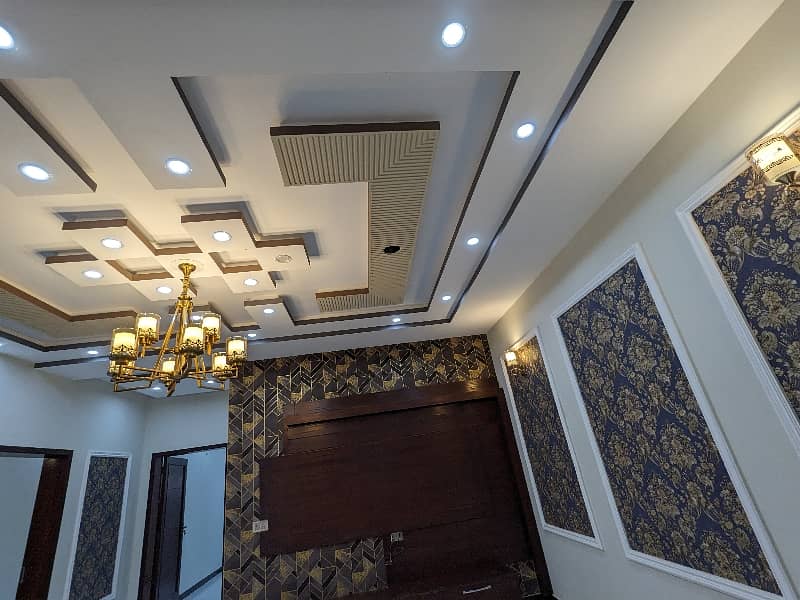 Brand New 10 Marla Beautiful House Standard Size House Latest Stylish Spanish Style Design Available For Sale In Opf Housing Society Lahore With Original Pics 16