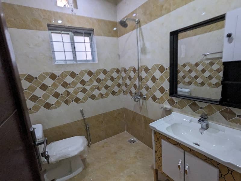 Brand New 10 Marla Beautiful House Standard Size House Latest Stylish Spanish Style Design Available For Sale In Opf Housing Society Lahore With Original Pics 19