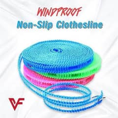 Non slip clothesline