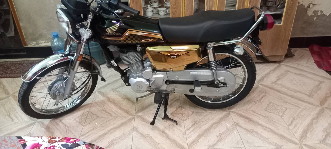 Honda cg125 gold edition 2024 1