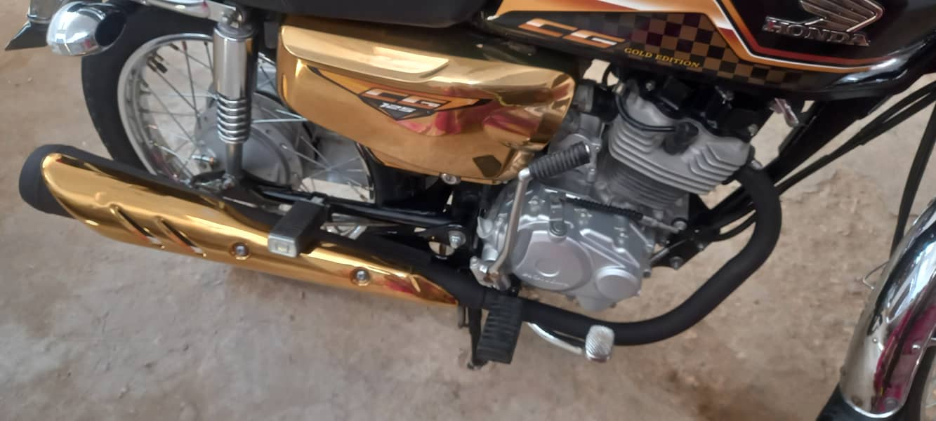 Honda cg125 gold edition 2024 2