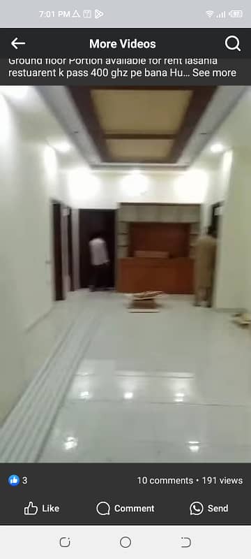 Rent 400ghz 4bed ground lasaniya restaurant 3