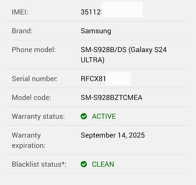 SAMSUNG S24 ULTRA NATURAL TITANIUM 12/256 10