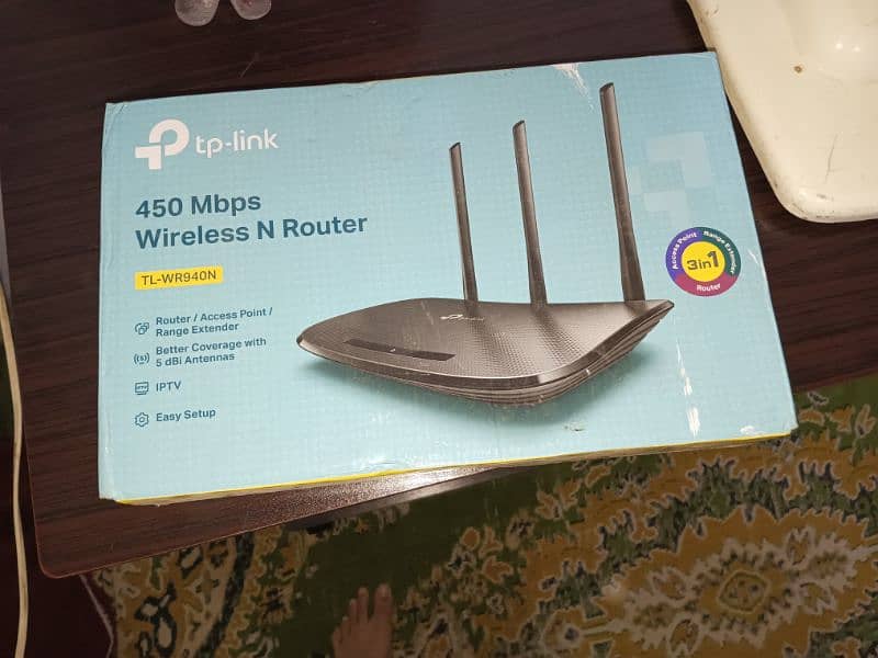 WI-FI ROUTER TP-LINK 450 MBPS 2