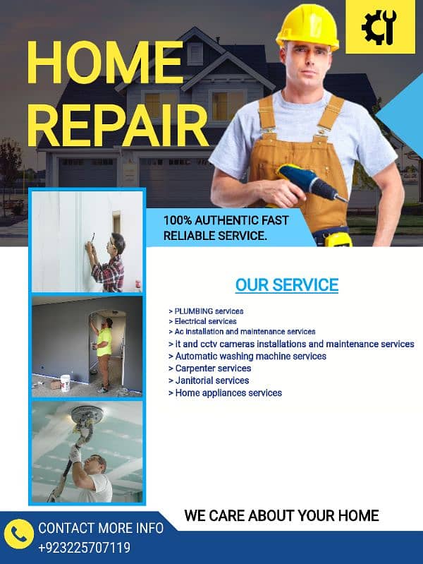 we provide all home services just one call  03225707119 0