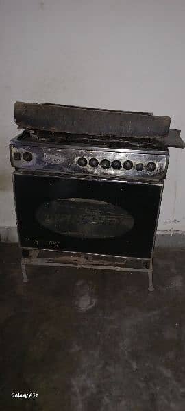 Stove 5 Burnels plus Oven 1