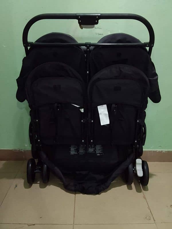 UK Imported Joie Double Twin Stroller 10