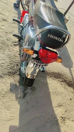 Honda 70t 2024 model Lass condition 7000 km Chli ha All ok