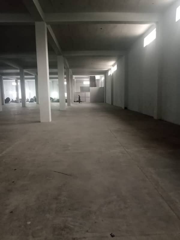 15000 square feet warehouse for rent in quaid azam industrial estate 1