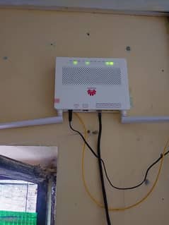 fiber router and cable