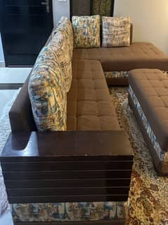 Lounge Sofa L shape with Table