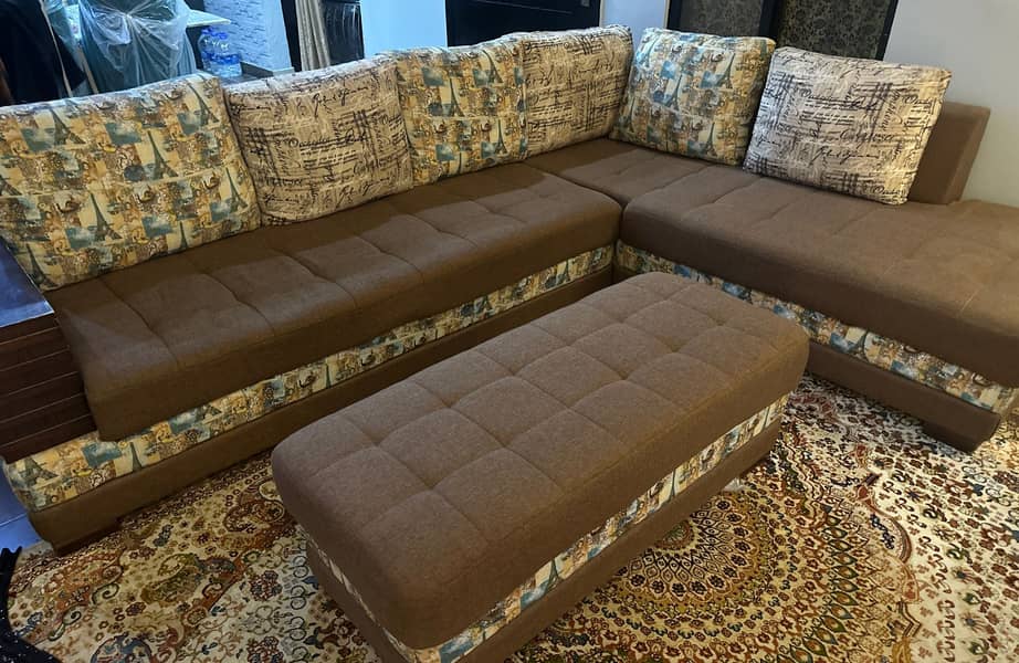 Lounge Sofa L shape with Table 3