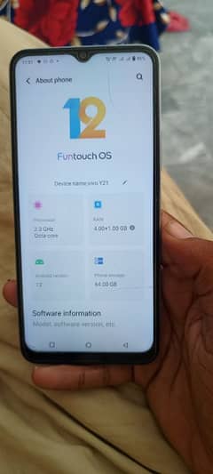 vivo y 21 4 64 Condition 10/8