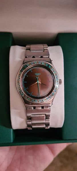 Brand new Ladies Swatch wrist watch Royal Swatch 5