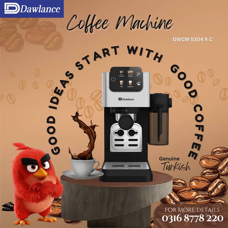 Dawlance Coffee Machine DWCM-5304 X 2