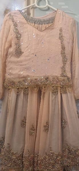 pink lenga choli with duppata 4