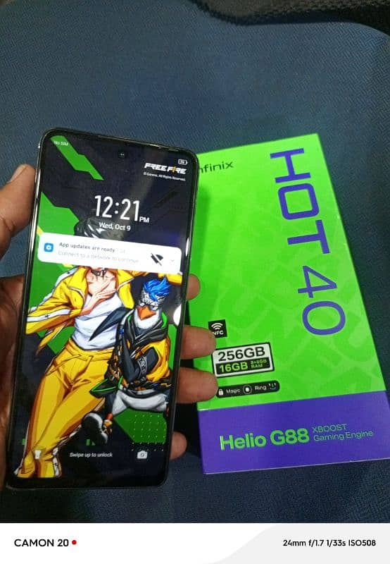 infinix hot40 8,256, condition 10 by 9 2