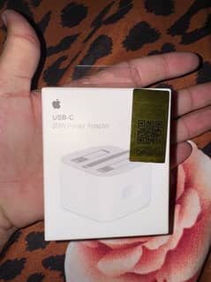 IPHONE 100% Original Charger Dubai Import 20W 0