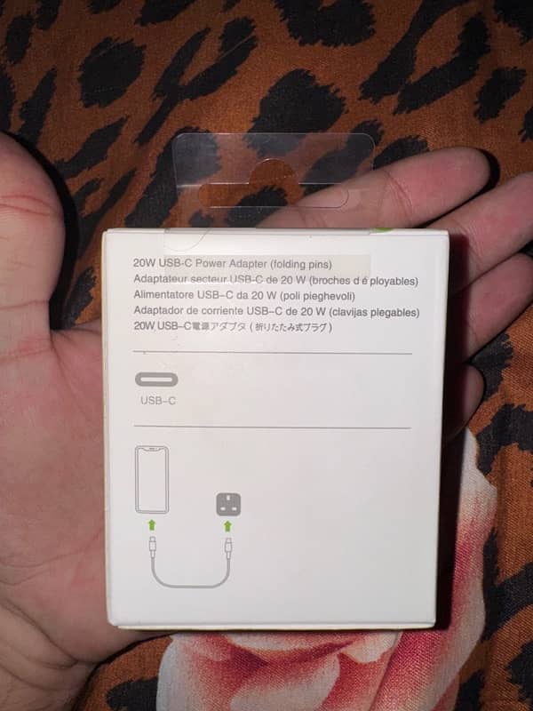 IPHONE 100% Original Charger Dubai Import 20W 1