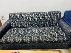 5 seater sofa set with original old wooden frameme