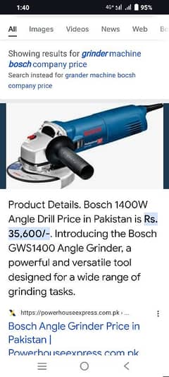 Bosch Grander Germany 100 %