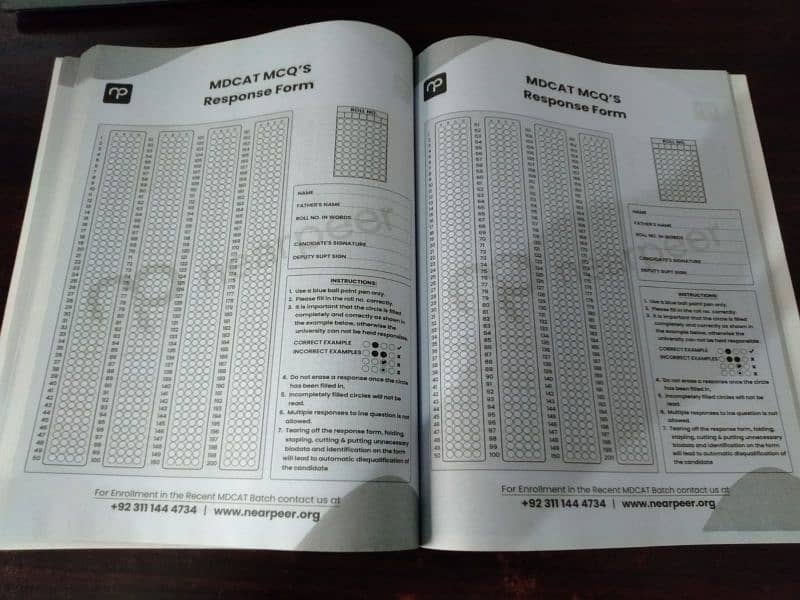 near peer mdcat practice books 4