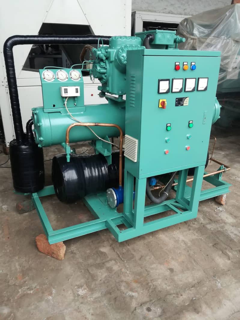 Compressor  Chiller Plants Water cool chillers Air condition units 13