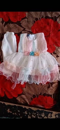 baby net frock 0